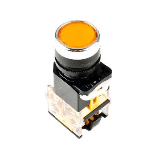 Nút nhấn 22mm LA38-11BN (Đỏ, Xanh, Vàng) - Nhấn nhả