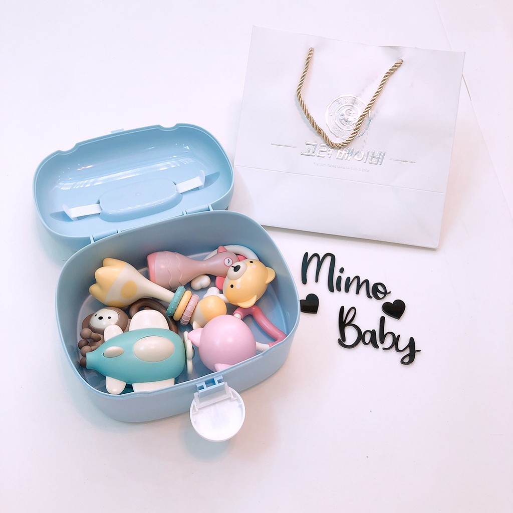 Set Đồ Chơi Xúc Xắc Hình Con Vật Goryeo Baby Cho Bé