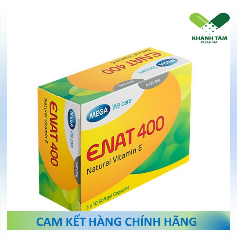 ! Natural Vitamin E 400 Mega We care - Enat 400