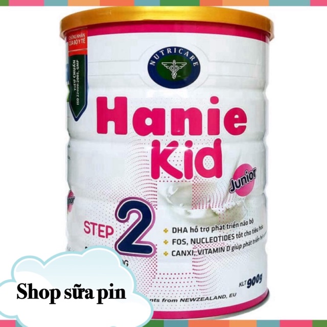 Sữa bột Hanie Kid step 2 900g