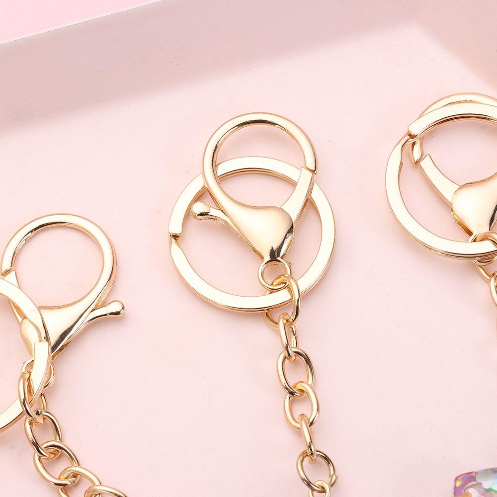 26 Chữ Cái A-Z Bằng Nhựa Resin Làm Móc Khóa / Dây Chuyền / Túi Xách Thời Trang