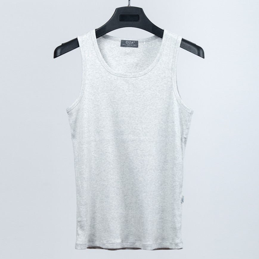 Áo ba lỗ nam tập gym thể thao sát nách cotton mềm co giãn 4 chiều thấm hút mồ hôi CIZA ATKS01 | BigBuy360 - bigbuy360.vn