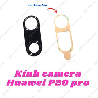 Kính camera thay thế cho HW P20 pro kèm keo dán