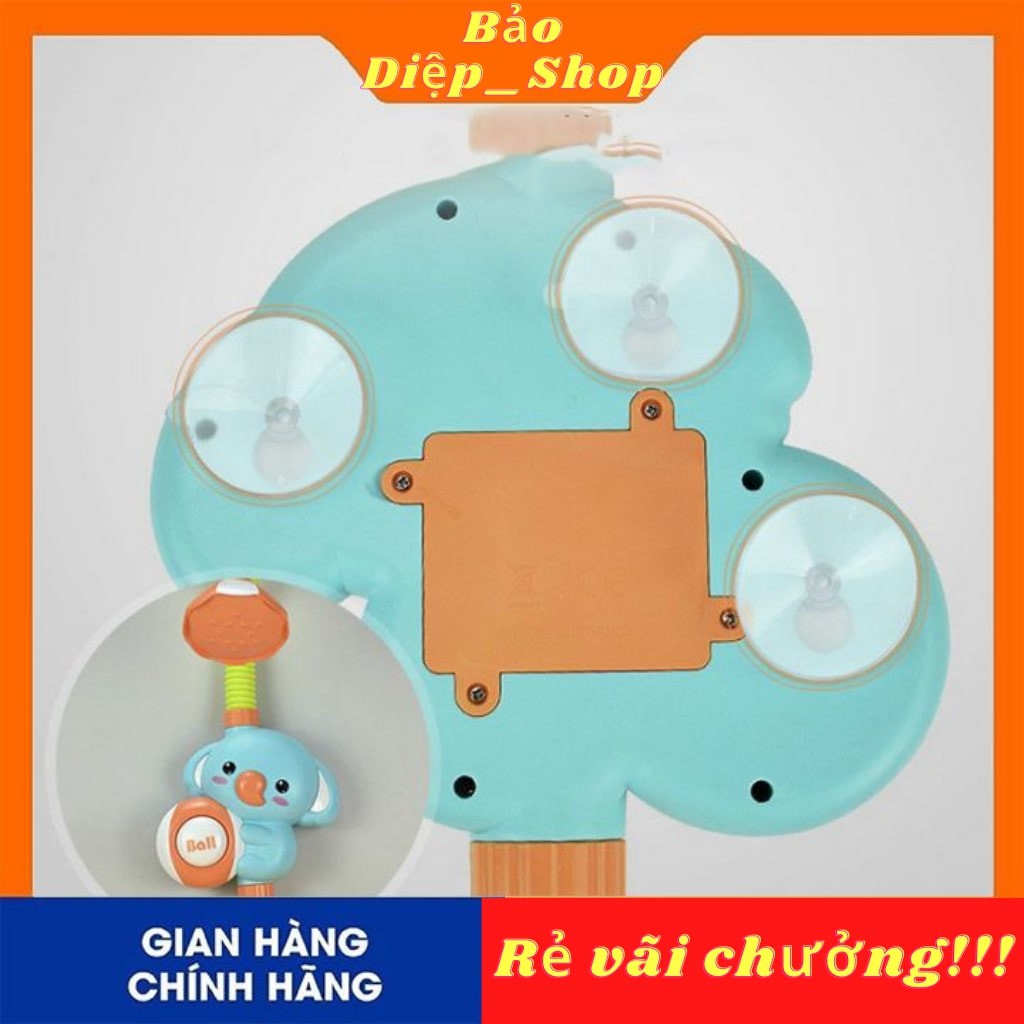 Vòi hoa sen cho bé hình chú voi con vô cùng ngộ nghĩnh ,góc quay 360 độ và có giác mút cực kì chắc chắn mỗi khi bé tắm.