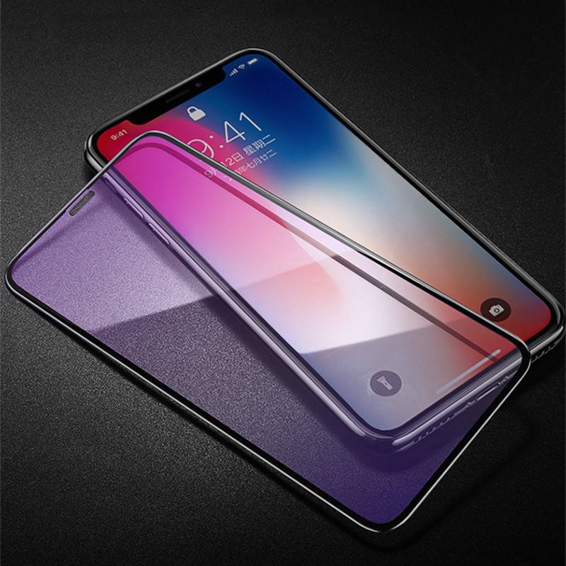 Kính Cường Lực Chống Ánh Sáng Xanh Cho Iphone 6 6s 7 8 Plus X Xr Xs Max 11 11pro 12 13 Pro Max