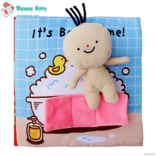 Sách vải 3D nhiều màu sắc cho bé