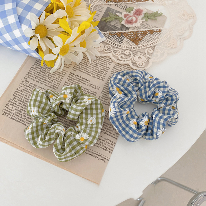 Chun buộc tóc đuôi ngựa có độ đàn hồi cao/ màu sắc cổ điển