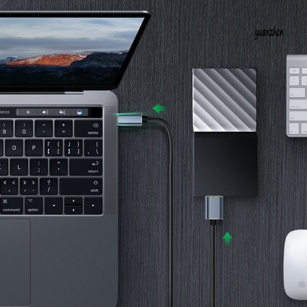 Dây Cáp Chuyển Đổi 50 / 100 / 150cm Từ Usb 3.1 Type-C Sang Usb 3.0 Micro-Usb 5gbps | BigBuy360 - bigbuy360.vn