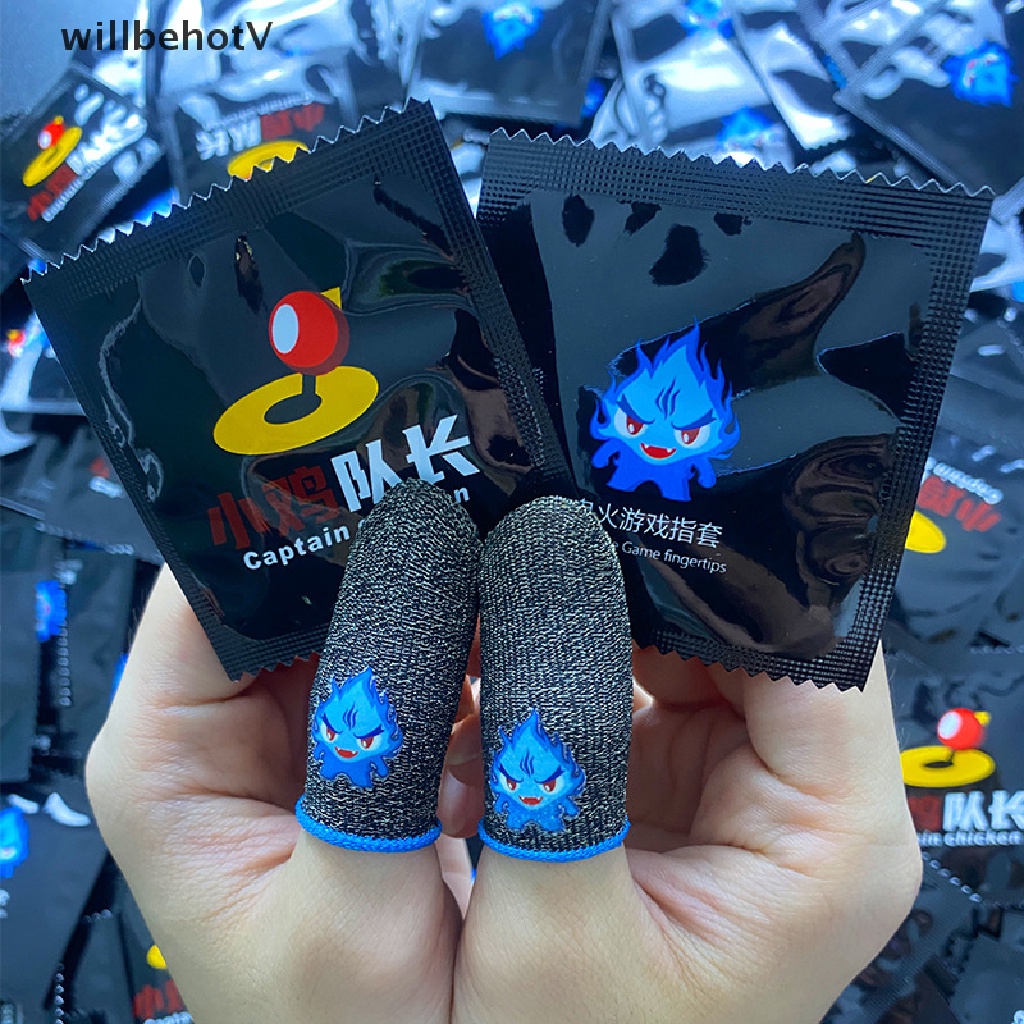 1 Cặp Vỏ Bọc Ngón Tay Chơi Game Chống Mồ Hôi