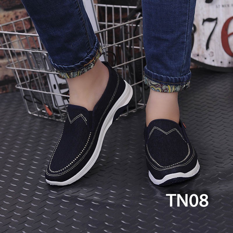 Giày Nam Giá Rẻ 💖FREESHIP💖 Giày Vải Jeans Êm Chân Thoáng Khí | BigBuy360 - bigbuy360.vn
