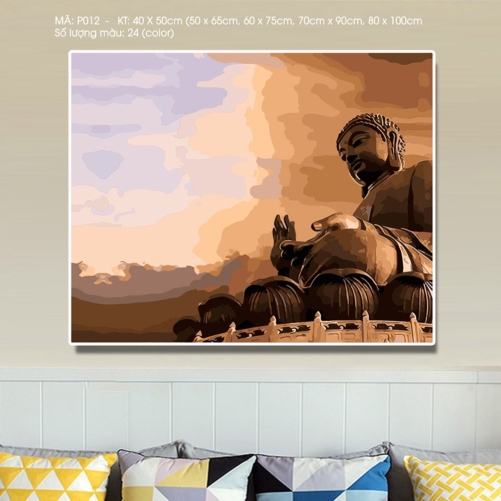 Tranh sơn dầu số hóa Phật Giáo - Tranh tô màu theo số Đức Phật | BigBuy360 - bigbuy360.vn
