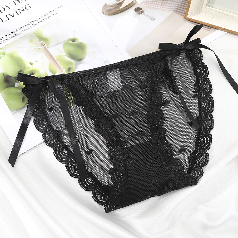 Quần Lót Levao Bằng Lưới Ren Lưng Thấp Gợi Cảm Cho Nữ