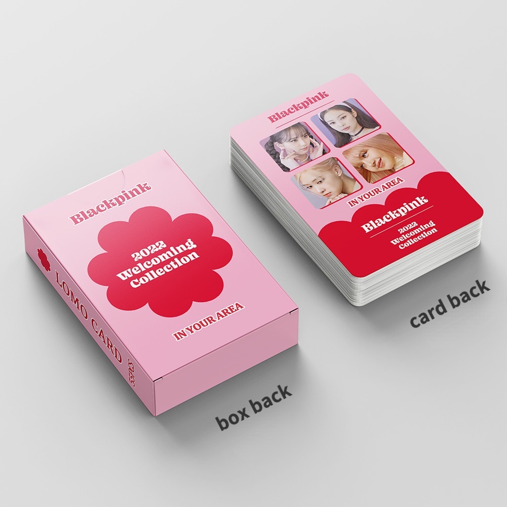 Hộp 55 Tấm Ảnh Lomo Cards 2022 IN YOUR AREA Nhóm BLACKPINK