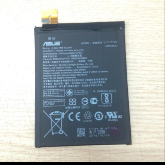 Pin Asus Zenfone 4 Max Pro ZC554KL, X00LD dung lượng 5000mAh bảo hành 6 tháng