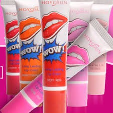 Son xăm Romantic Bear WoW long lasting lip color Lovely Peach