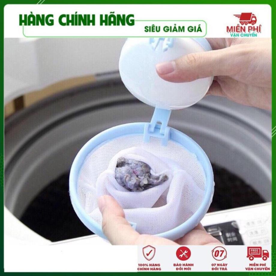 Sét 3 Phao Lọc Cặn Bẩn Máy Giặt Thông Minh - Túi Lọc Gom Rác Lông Tóc Trong Lồng Máy Giặt Hình Bông Hoa