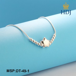 Dây chuyền bạc cho  các bé gái hình ngôi sao đẹp trang sức  HDJ mã DT-49-1