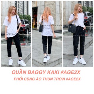 QUẦN BAGGY KAKI AGE2X