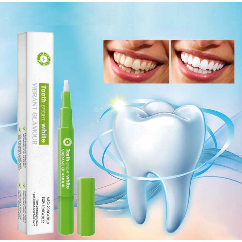 [CHÍNH HÃNG] VIBRANT GLAMOUR BÚT TẨY TRẮNG RĂNG LÀM SẠCH TRẮNG RĂNG WHITENING TEETH TREATMENT