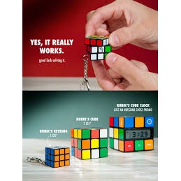 Combo 2 Móc khóa Rubik mini (Rubik's 3x3 Cube Keychain)