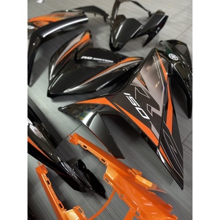 Dàn áo Exciter 150 cam đen tem RC