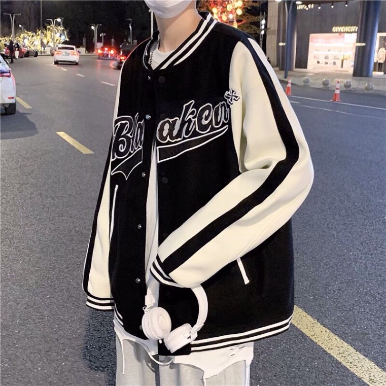 [FREE SHIP] [ ẢNH THẬT + VIDEO ] Áo Bomber Jacket Nam Nữ 2 lớp Form To Local Brand Blackair 2021 | BigBuy360 - bigbuy360.vn