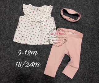 Set bộ bé gái H&M