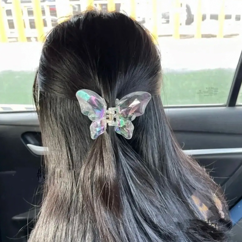 Kẹp Tóc Hình Bướm Đính Pha Lê