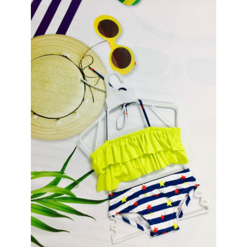 set đồ bơi bikini 2 mảnh bé gái