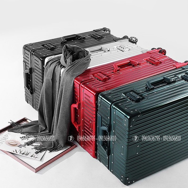 { Siêu khuyến mãi } Vali kéo RSV 26" - Nhựa dẻo PC + Abs dẻo chống va đập - Khung hợp kim nhôm, khoá sập có mã số