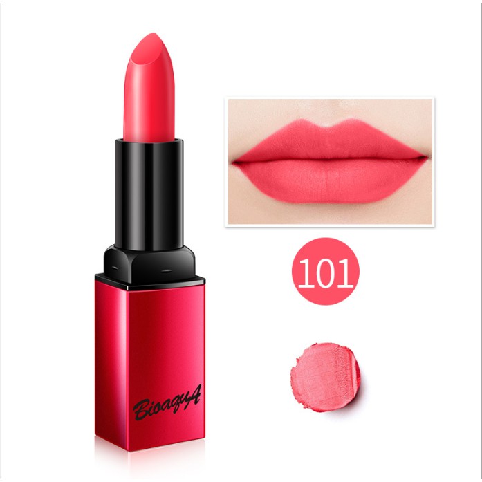 Son Lì chống thấm Bioaqua Velvet Matte Lipstick hàng nội địa Trung MX