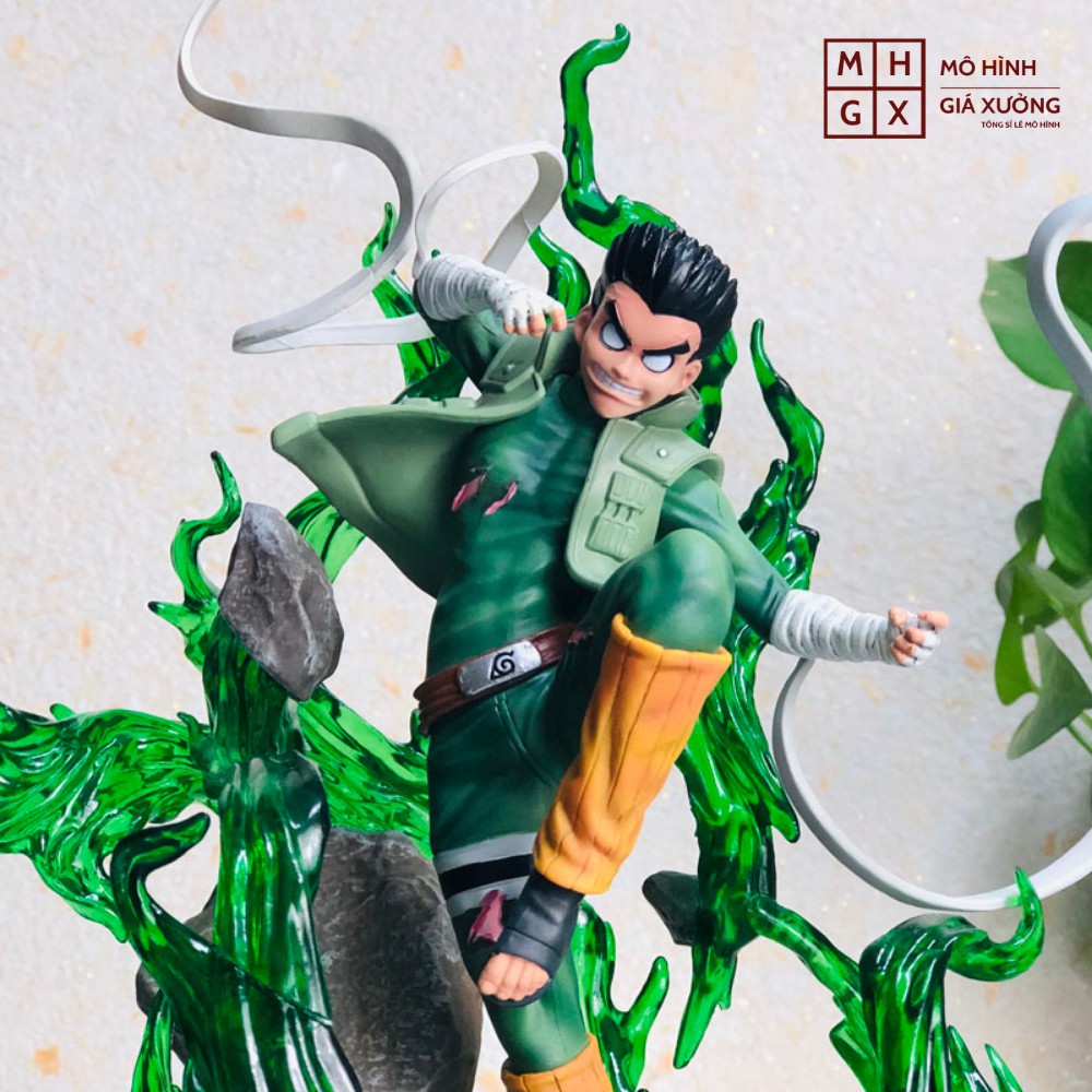 Mô Hình Nhân Vật Rock Lee cao 30cm - Học Trò Của Might Guy -  Jinchuriki Cửu Vĩ Shippuuden - Tượng Figure Naruto