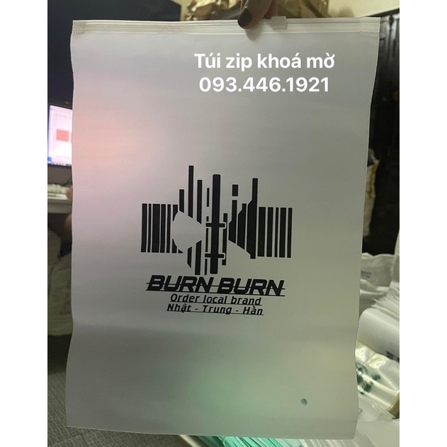 túi zip có khoá đựng đồ, nhận in túi zip khoá kéo