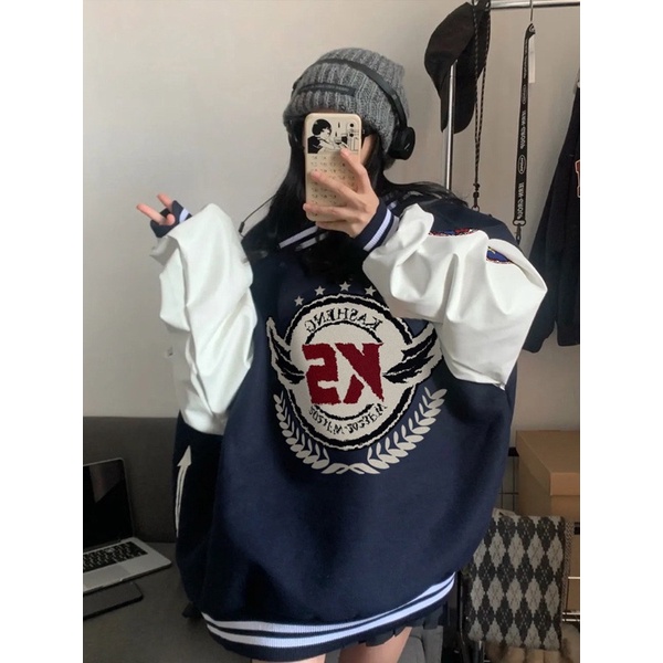 VARSITY JACKET BOMBER - Áo khoác Gió 2 Lớp KS