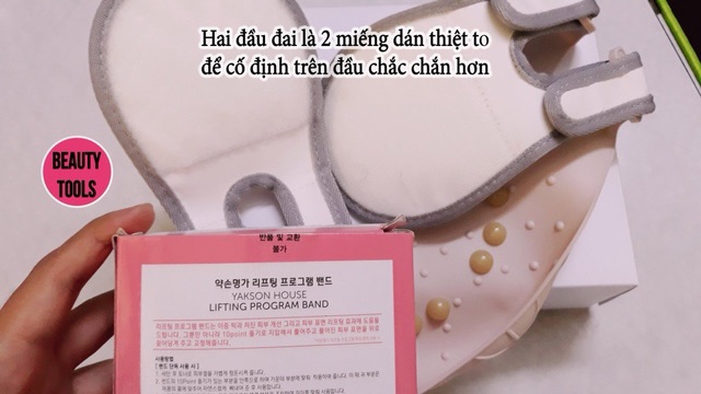 Golki band - nâng cơ V line thon gọn mặt <tặng thêm 1 bộ nút massage thay thế>