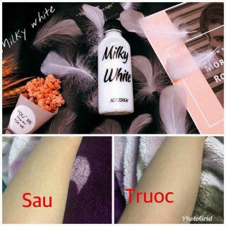 Ủ Body Trắng Da MILKY WHITE