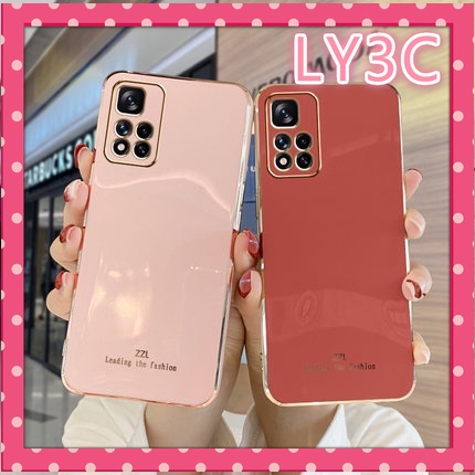 Ốp Điện Thoại Silicone Mềm Mạ Điện LY3C Cho Redmi 10 / note 8 / poco m4 pro 5g / Redmi 9A / 9 / 9C / 9T