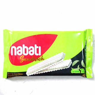 Bánh xốp Nabati vị trà xanh