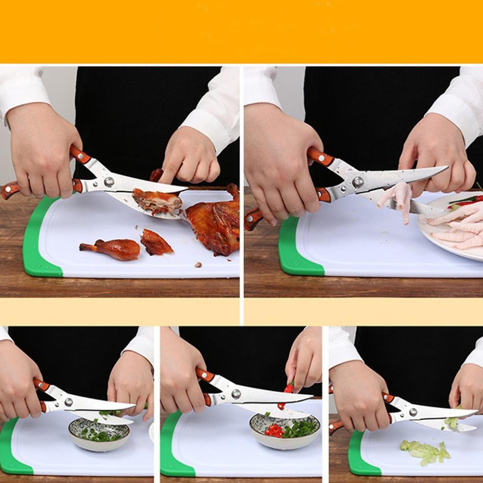 Kéo Cắt Gà, Vịt Cắt Tỉa Cây Cảnh Đa Năng Seki Siêu Sắc Chính Hãng Nhật Bản.