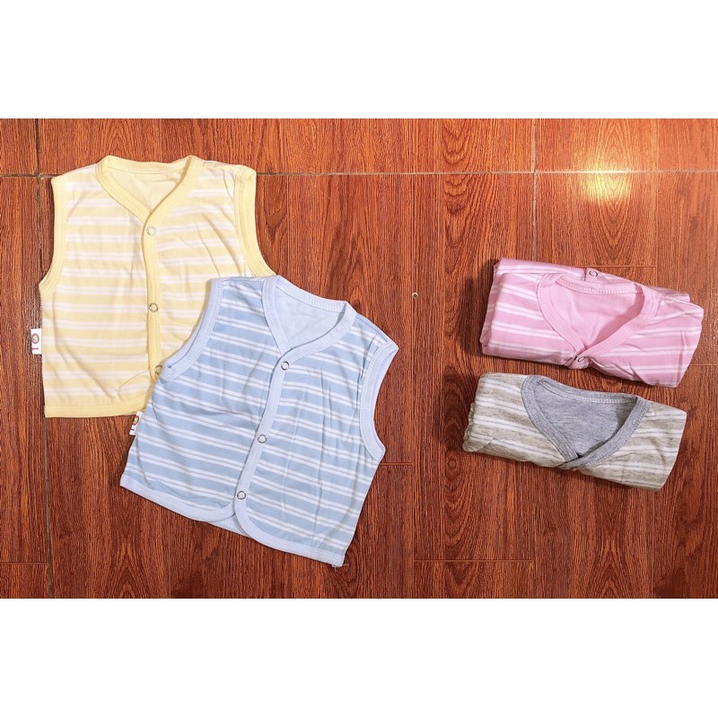 Áo gile cotton mỏng cho bé