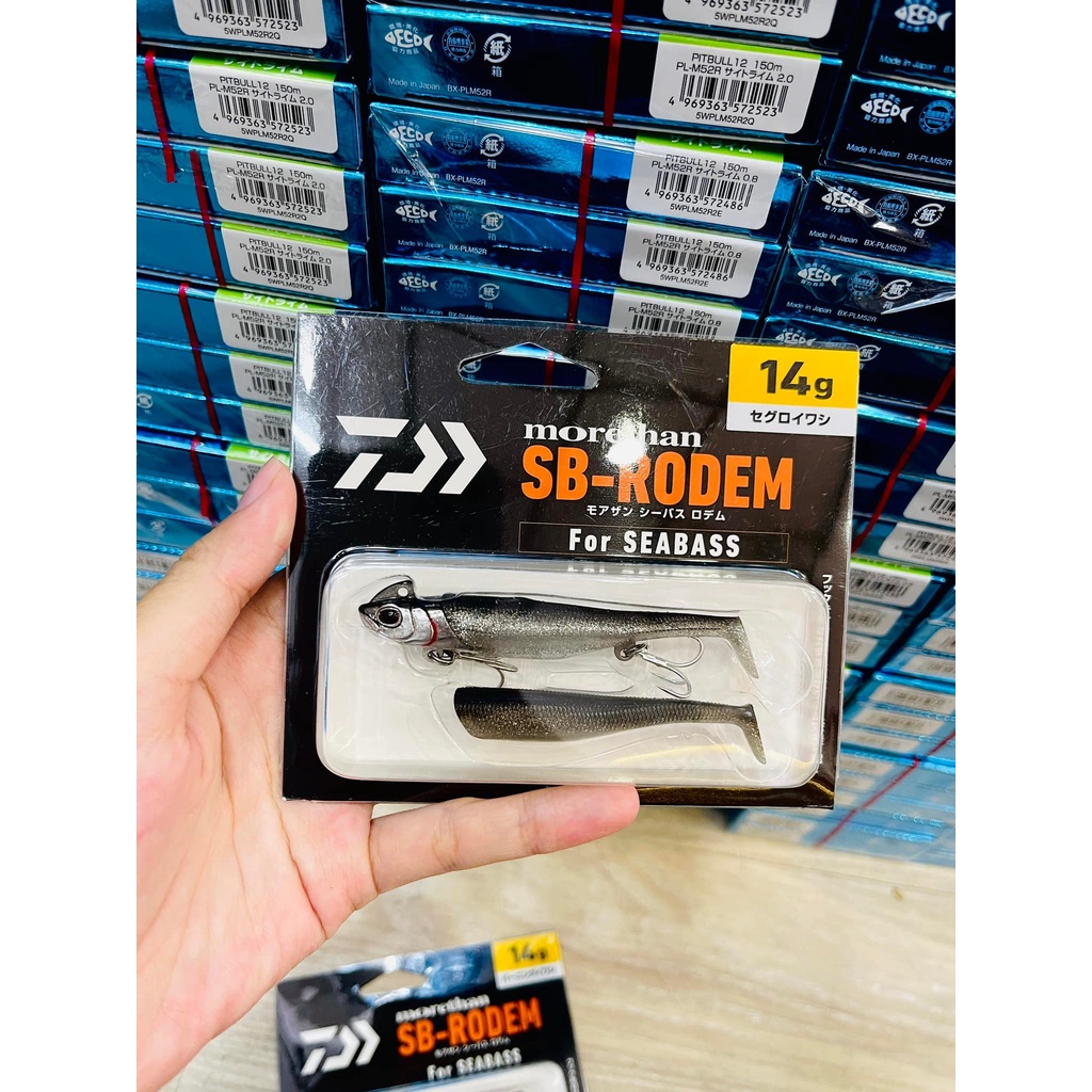 MỒI MỀM DAIWA MORETHAN SB-RODEM 14g