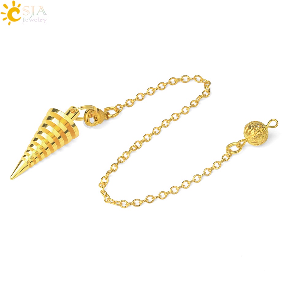 Mặt Dây Chuyền Hình Con Lắc Bằng Kim Loại