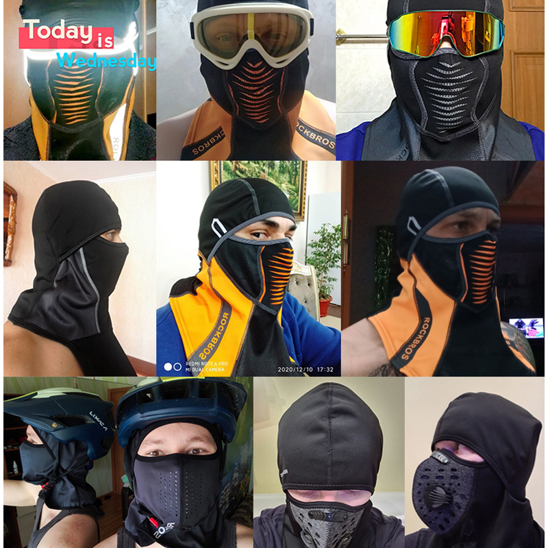 Rockbros Khẩu Trang Chống Gió Che Phủ Toàn Diện Tiện Dụng Khi Đi Xe Đạp