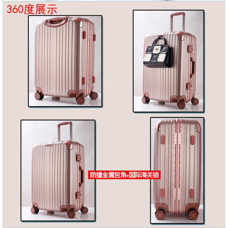 Vali nhựa khóa sập siêu bền, siêu đẹp  size 26