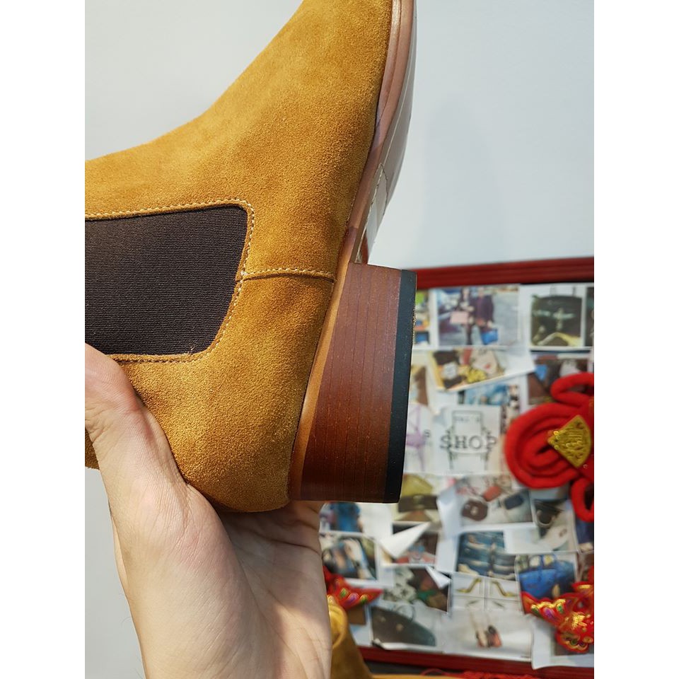 Chelsea boot da lộn  1:1