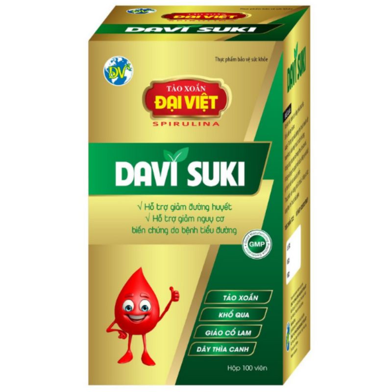 TẢO DAVI SUKI - Tảo Spirulina , Tảo xoắn Đại Việt