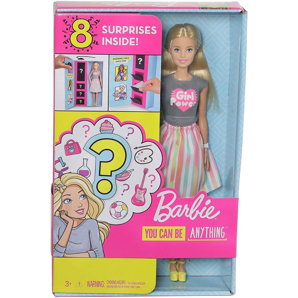 [Mã LIFEMKD3 giảm 100K đơn 499K] Hộp Quà Bí Mật Của Búp bê Barbie GFX84