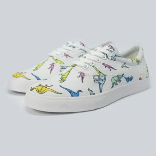 Giày sneakers nữ lazifeet dinosaur - lacavadi061019hcm