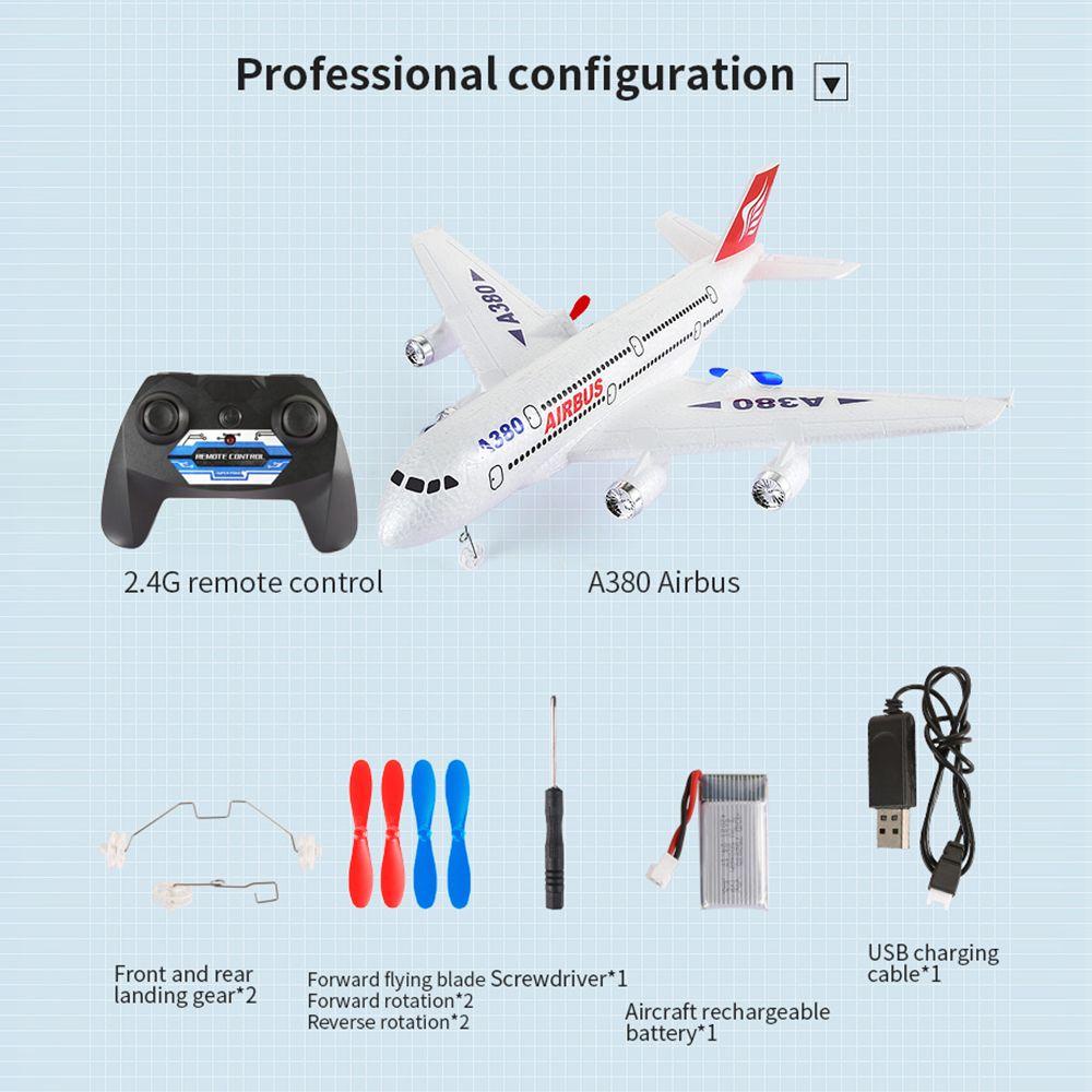 Máy Bay Điều Khiển Từ Xa Tốc Độ Cao Cho Airbus A380 RC