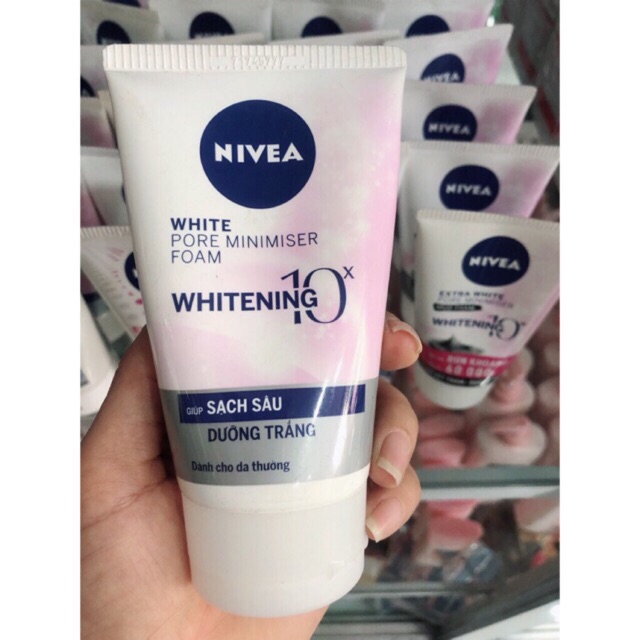 Sữa rửa mặt NIVEA trắng da
